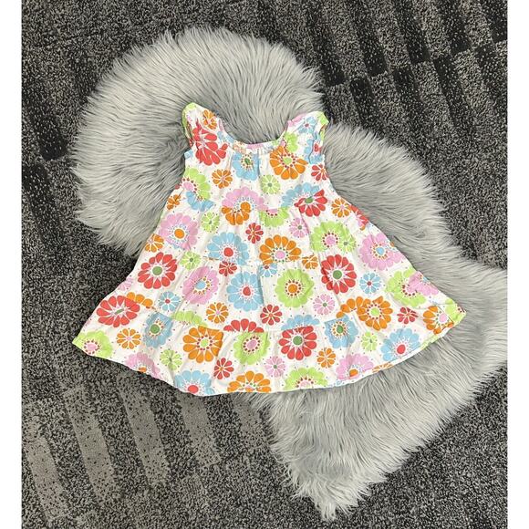 Beehave Multi-Color Floral Dress 4T - Picture 1 of 3